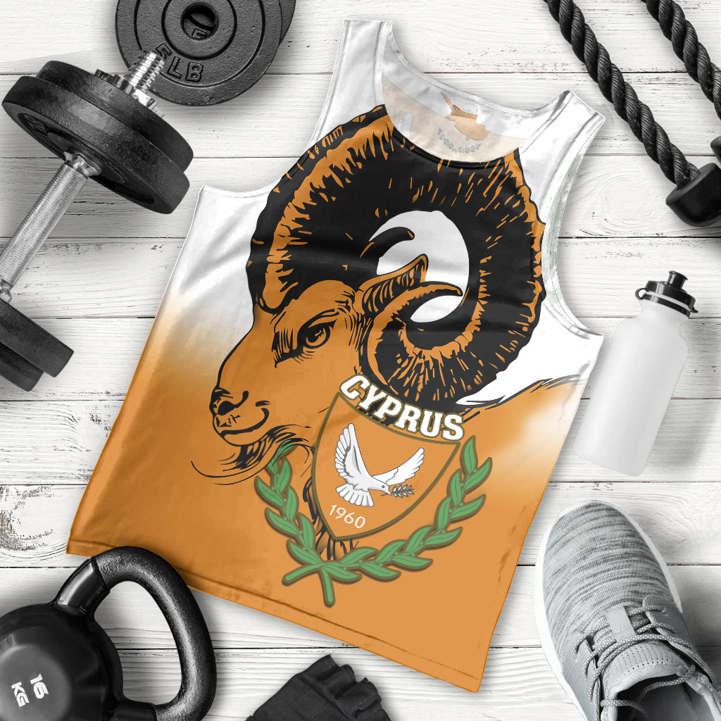 personalised-cyprus-independence-day-men-tank-top-coat-of-arms-with-cypriot-mouflon-gradient-style