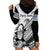 Fiji Tapa Rugby Hoodie Dress Flying Fijian 2023 World Cup With Dabbing Ball - Wonder Print Shop