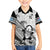 Fiji Tapa Rugby Kid Hawaiian Shirt Flying Fijian 2023 World Cup With Dabbing Ball - Wonder Print Shop