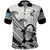 Fiji Tapa Rugby Polo Shirt Flying Fijian 2023 World Cup With Dabbing Ball - Wonder Print Shop