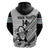 Custom Fiji Tapa Rugby Hoodie Flying Fijian 2023 World Cup With Dabbing Ball - Wonder Print Shop