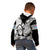 Custom Fiji Tapa Rugby Kid Hoodie Flying Fijian 2023 World Cup With Dabbing Ball - Wonder Print Shop