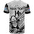 Custom Fiji Tapa Rugby T Shirt Flying Fijian 2023 World Cup With Dabbing Ball - Wonder Print Shop