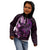 Personalised New Zealand Breast Cancer Kid Hoodie Fight Like A Girl Pink Manaia Fern With Paua Shell - Wonder Print Shop