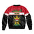 Iraq National Day Bomber Jacket Iraqi Coat Of Arms With Flag Style - Wonder Print Shop