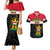 Iraq National Day Couples Matching Mermaid Dress and Hawaiian Shirt Iraqi Coat Of Arms With Flag Style - Wonder Print Shop