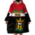 Iraq National Day Wearable Blanket Hoodie Iraqi Coat Of Arms With Flag Style - Wonder Print Shop