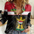 Iraq National Day Women Casual Shirt Iraqi Coat Of Arms With Flag Style - Wonder Print Shop