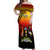 Uganda Independence Day Off Shoulder Maxi Dress Jamhuri ya Uganda Happy 61st Anniversary - Wonder Print Shop