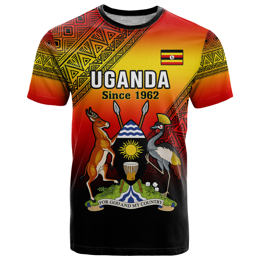 Uganda Independence Day T Shirt Jamhuri ya Uganda Happy 61st Anniversary - Wonder Print Shop