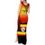 Uganda Independence Day Tank Maxi Dress Jamhuri ya Uganda Happy 61st Anniversary - Wonder Print Shop