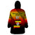 Uganda Independence Day Wearable Blanket Hoodie Jamhuri ya Uganda Happy 61st Anniversary - Wonder Print Shop