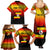 Personalised Uganda Independence Day Family Matching Summer Maxi Dress and Hawaiian Shirt Jamhuri ya Uganda Happy 61st Anniversary - Wonder Print Shop