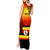 Personalised Uganda Independence Day Tank Maxi Dress Jamhuri ya Uganda Happy 61st Anniversary - Wonder Print Shop