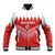 Custom Bahrain Football Baseball Jacket Muharabi Dilmun Sporty Style - Wonder Print Shop