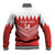 Custom Bahrain Football Baseball Jacket Muharabi Dilmun Sporty Style - Wonder Print Shop