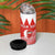 Custom Bahrain Football 4 in 1 Can Cooler Tumbler Muharabi Dilmun Sporty Style - Wonder Print Shop