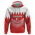 Custom Bahrain Football Hoodie Muharabi Dilmun Sporty Style - Wonder Print Shop