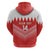 Custom Bahrain Football Hoodie Muharabi Dilmun Sporty Style - Wonder Print Shop