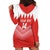 Custom Bahrain Football Hoodie Dress Muharabi Dilmun Sporty Style - Wonder Print Shop