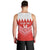 Custom Bahrain Football Men Tank Top Muharabi Dilmun Sporty Style - Wonder Print Shop