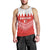 Custom Bahrain Football Men Tank Top Muharabi Dilmun Sporty Style - Wonder Print Shop