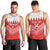 Custom Bahrain Football Men Tank Top Muharabi Dilmun Sporty Style - Wonder Print Shop