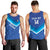 Custom Kuwait Football Men Tank Top Al-Azraq Sporty Style - Wonder Print Shop