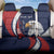 Custom USA Rugby Back Car Seat Cover Go Eagles Sporty Style - Wonder Print Shop