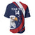 Custom USA Rugby Baseball Jersey Go Eagles Sporty Style - Wonder Print Shop