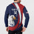 Custom USA Rugby Button Sweatshirt Go Eagles Sporty Style - Wonder Print Shop