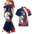 Custom USA Rugby Couples Matching Mermaid Dress and Hawaiian Shirt Go Eagles Sporty Style - Wonder Print Shop