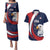 Custom USA Rugby Couples Matching Puletasi and Hawaiian Shirt Go Eagles Sporty Style - Wonder Print Shop