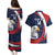 Custom USA Rugby Couples Matching Puletasi and Hawaiian Shirt Go Eagles Sporty Style - Wonder Print Shop