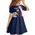 Custom USA Rugby Family Matching Long Sleeve Bodycon Dress and Hawaiian Shirt Go Eagles Sporty Style - Wonder Print Shop