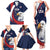 Custom USA Rugby Family Matching Tank Maxi Dress and Hawaiian Shirt Go Eagles Sporty Style - Wonder Print Shop