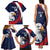 Custom USA Rugby Family Matching Tank Maxi Dress and Hawaiian Shirt Go Eagles Sporty Style - Wonder Print Shop