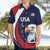 Custom USA Rugby Hawaiian Shirt Go Eagles Sporty Style - Wonder Print Shop