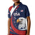 Custom USA Rugby Kid Polo Shirt Go Eagles Sporty Style - Wonder Print Shop