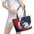 Custom USA Rugby Leather Tote Bag Go Eagles Sporty Style