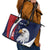 Custom USA Rugby Leather Tote Bag Go Eagles Sporty Style