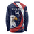 Custom USA Rugby Long Sleeve Shirt Go Eagles Sporty Style - Wonder Print Shop