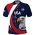 Custom USA Rugby Polo Shirt Go Eagles Sporty Style - Wonder Print Shop