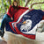 Custom USA Rugby Quilt Go Eagles Sporty Style