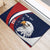 Custom USA Rugby Rubber Doormat Go Eagles Sporty Style