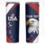 Custom USA Rugby Skinny Tumbler Go Eagles Sporty Style