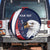 Custom USA Rugby Spare Tire Cover Go Eagles Sporty Style