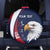 Custom USA Rugby Spare Tire Cover Go Eagles Sporty Style