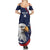 Custom USA Rugby Summer Maxi Dress Go Eagles Sporty Style