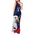 Custom USA Rugby Tank Maxi Dress Go Eagles Sporty Style